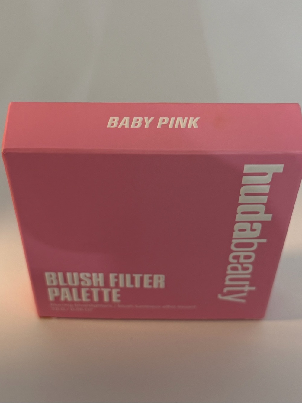 Huda Beauty BLUSH FILTER BLURRING BLUSHLIGHTERS PALETTE (Baby Pink) New - Picture 3 of 5